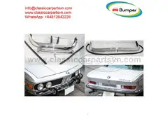 BMW 2800CS BMW 3.0CS BMW E9 bumpers new (1968-1975) by stainless steel new