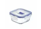 Hermetic Lunch Box Luminarc Pure Box Active 380 ml Bicoloured Glass-Qubyk USA