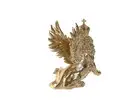 Decorative Figure Home ESPRIT Golden Lion 20 x 10,5 x 17,5 cm 29 x 13 x 25 cm-Qubyk USA