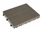 Interlocking Floor Tile Ibergarden SM-4P-ALDH Black Polyethylene Composite-Qubyk USA