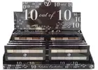 W7 Perfect 10 out of 10 Eyeshadow Palette Browns Display Set, 12 Pieces-Qubyk USA