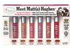 theBalm Meet Matte Hughes Set of 6 Mini Long-Lasting Liquid Lipsticks 2-Qubyk USA