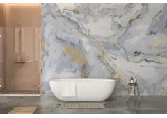 How to Style Minimalist Marble Wallpaper in a Modern Home?