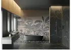 Brown Tropical Jungle Wall Mural