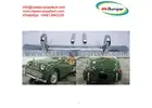 Triumph TR3A (1957–1962) bumpers by stainless steel new