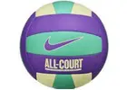 Beach Volleyball Ball Nike ALL COURT VOLLEYBALL N1009072506 506 Purple Leatherette-qubyk USA
