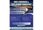 INVESTOR 100% FIX & FLIP FINANCING - Up To $2,000,000.00 with 680+ Credit!