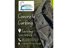 Concrete Curbing Near Spartanburg, SC