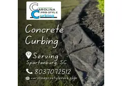Concrete Edging Near Spartanburg, SC