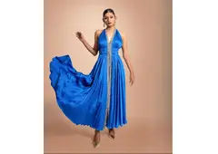 Lexington Blue Drape Set
