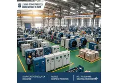 Servo Stabilizer Manufacturer in India | Industrial Servo Stabilizer
