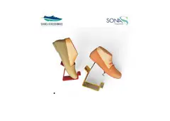 Acrylic Shoe Display Stand heel | Sona Traders International