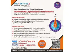 Top Online Institute for PfMP training in Hyderabad